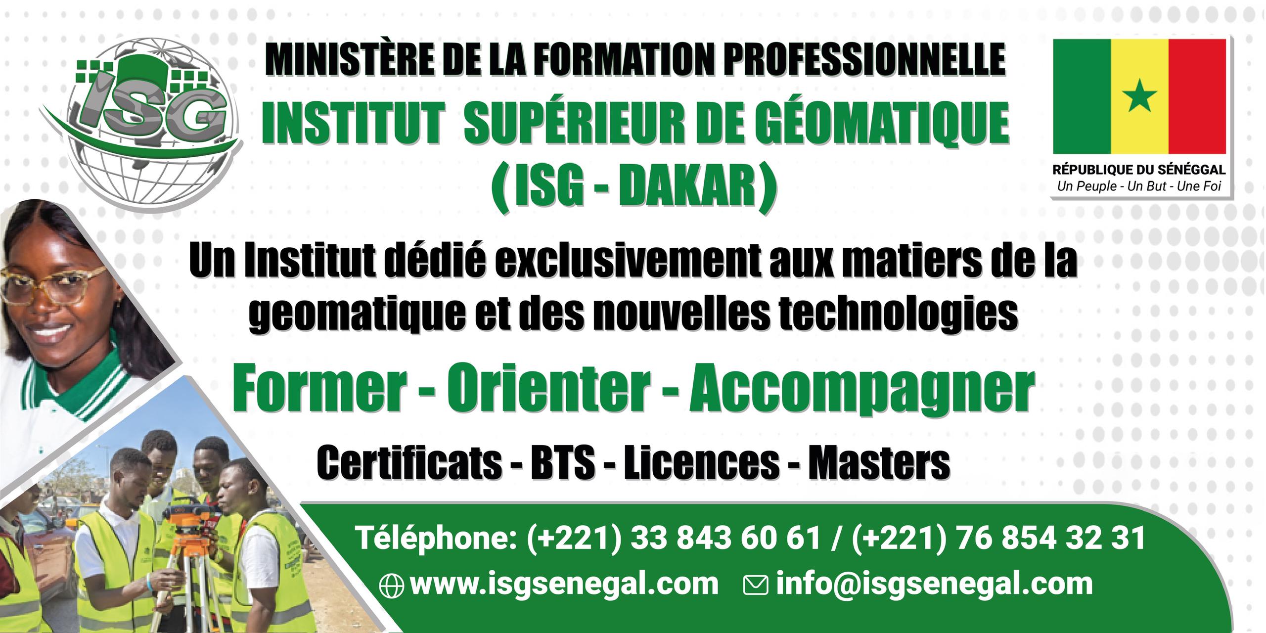 Info ISG-Dakar